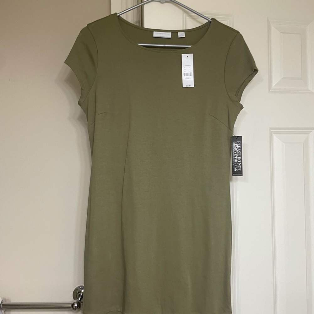 New York and Company Army Green dress, Size XS